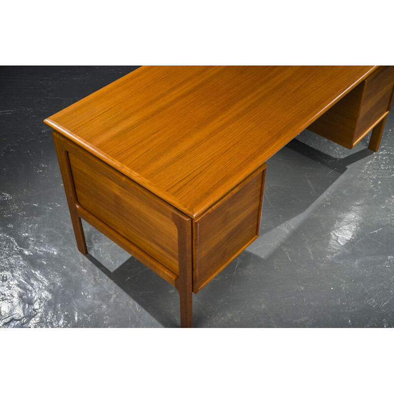 Vintage Teak Desk from Gasvig GV Mobler Danish 1960s