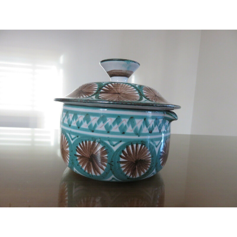 Vintage ceramic stove by Robert Picault 1950s