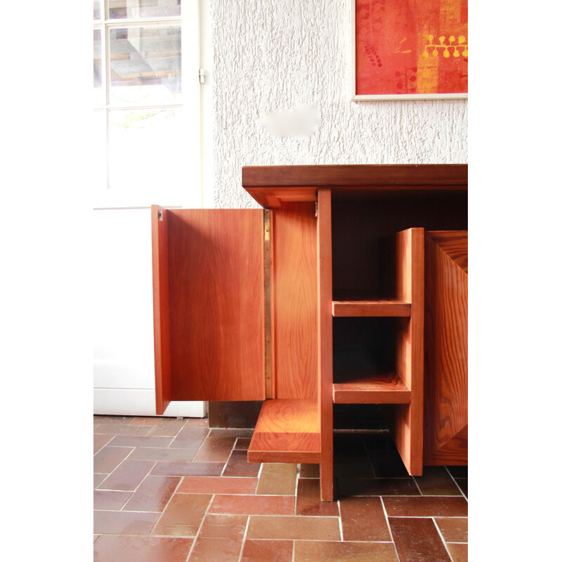 Vintage Rosewood Sideboard by CMG Italy 1970s