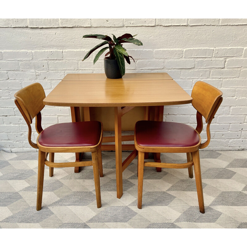 Vintage Pair of Kitchen Dining Chairs