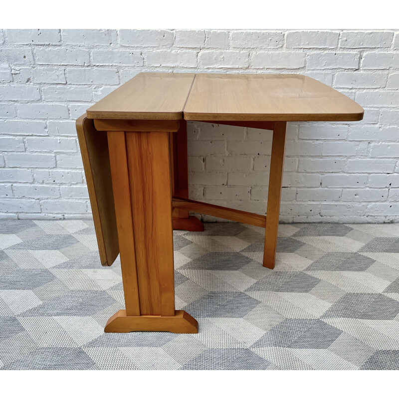 Vintage Folding Formica Dining Table 1960s