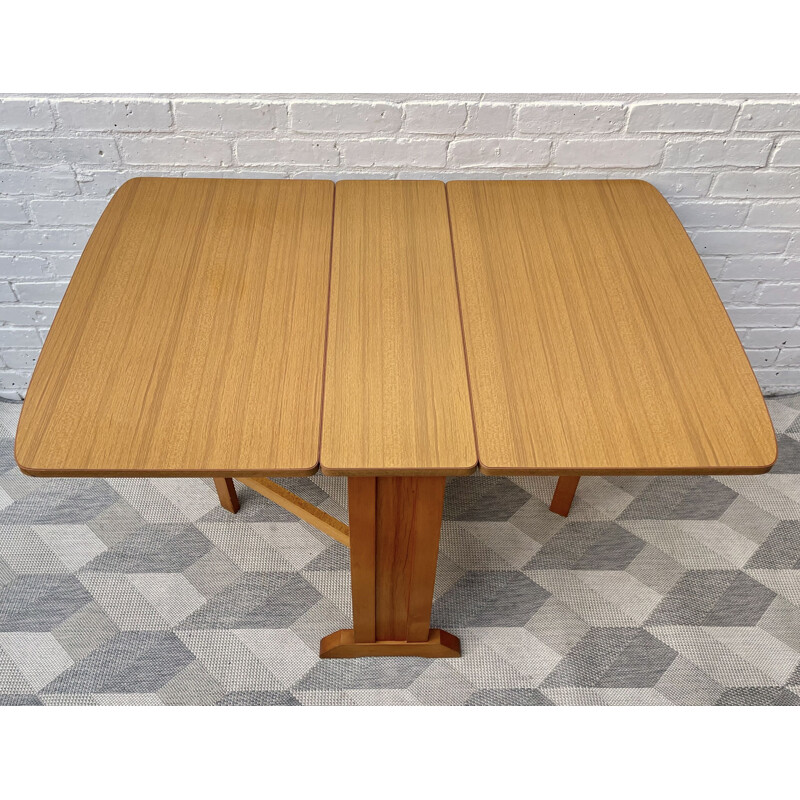 Vintage Folding Formica Dining Table 1960s
