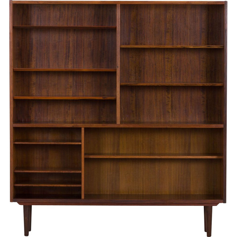 Vintage Hundevad rosewood bookcase 1960s