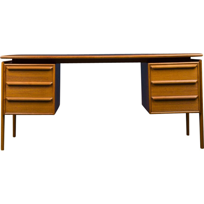 Vintage Teak Desk from Gasvig GV Mobler Danish 1960s