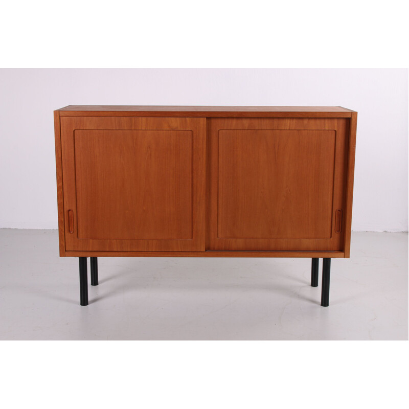 Vintage Poul Hundevad teak sideboard Danish 1960s