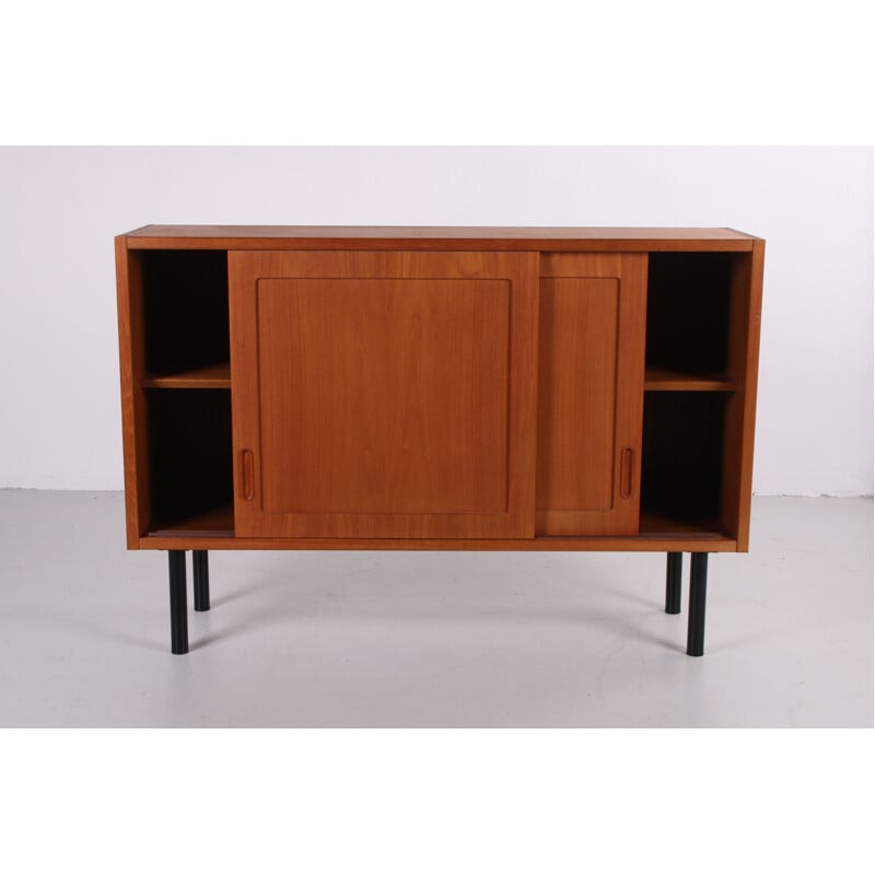 Vintage Poul Hundevad teak sideboard Danish 1960s