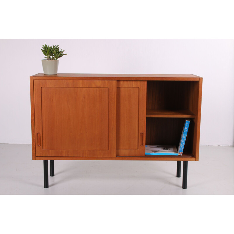 Vintage Poul Hundevad teak sideboard Danish 1960s