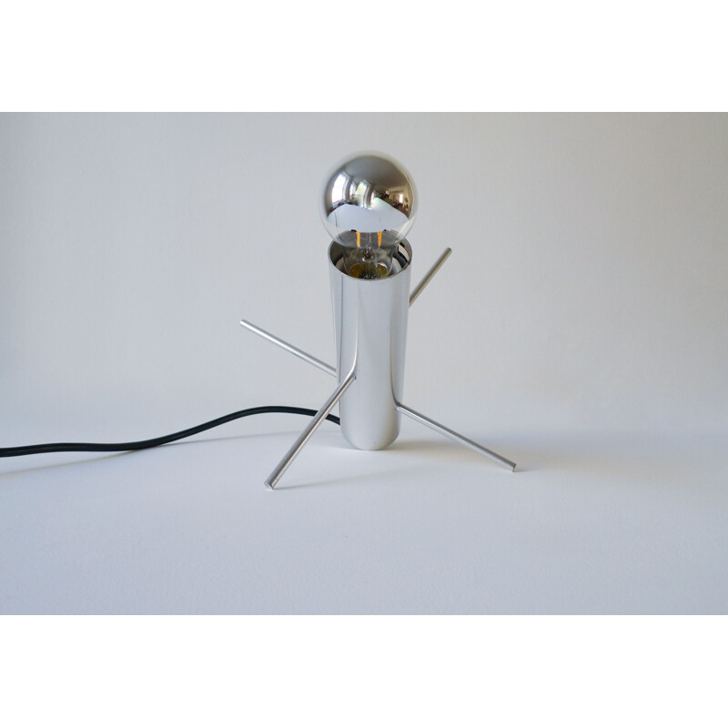 Modernistische Vintage-Cricket-Tischlampe von Otto Wasch für Raak Amsterdam, 1960