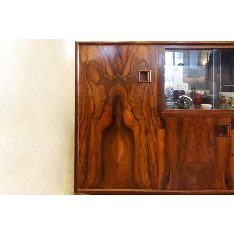 Vintage José Espinho Rosewood Sideboard for Moveis Olaio 1960s