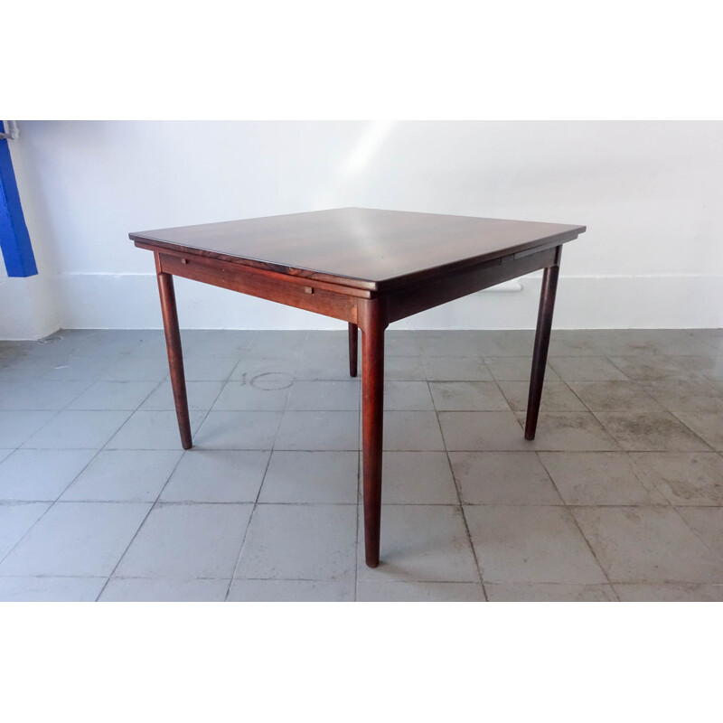 Vintage Extendable Rosewood Dinning Table 1960s