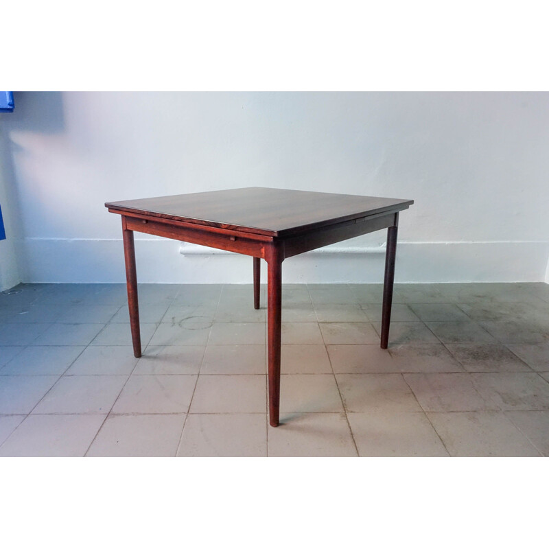 Vintage Extendable Rosewood Dinning Table 1960s