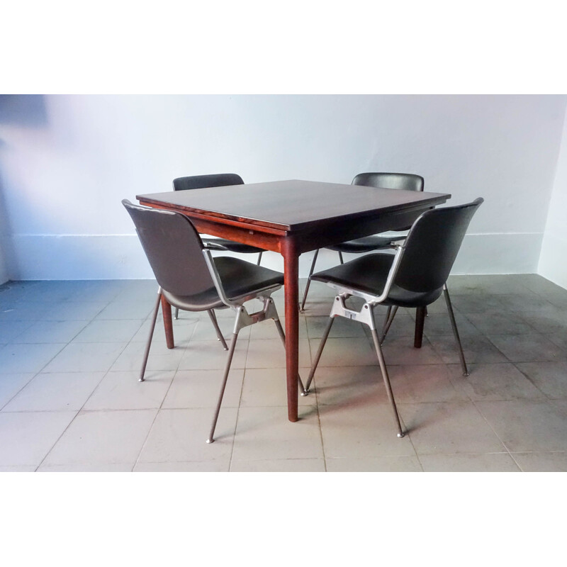 Vintage Extendable Rosewood Dinning Table 1960s