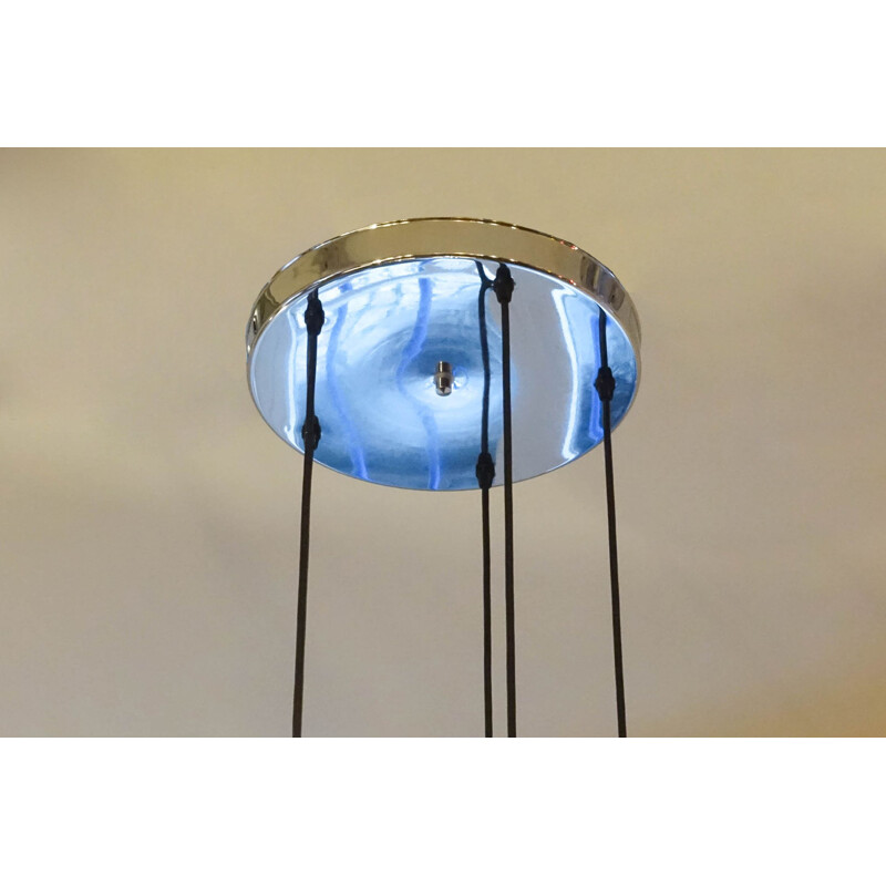 Lampe vintage cascade Spoutnik à abat-jour vintage 1970