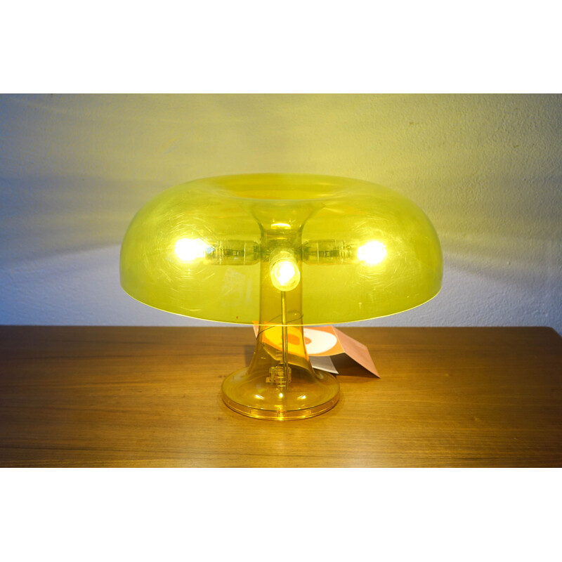 Pair of vintage Nessino Table Lamp by Giancarlo Mattioli for Artemide 1967s