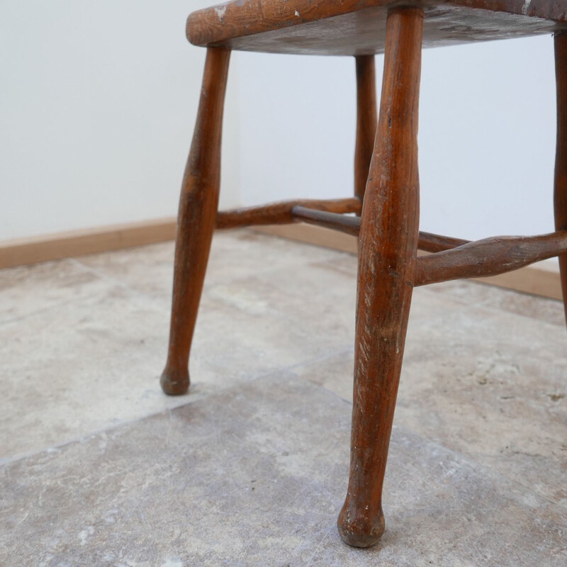 Vintage wooden stool 1950