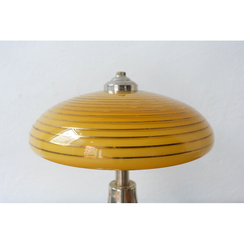 Vintage table lamp, Art Deco, Portugal 1930