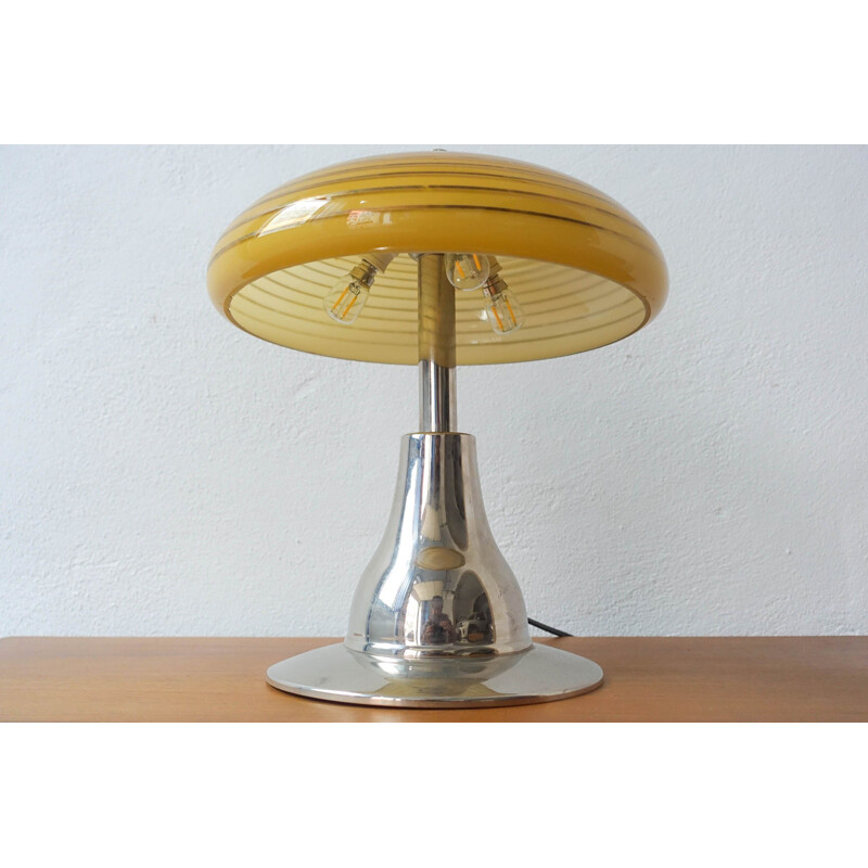 Lampe de table vintage, Art Déco, Portugal 1930