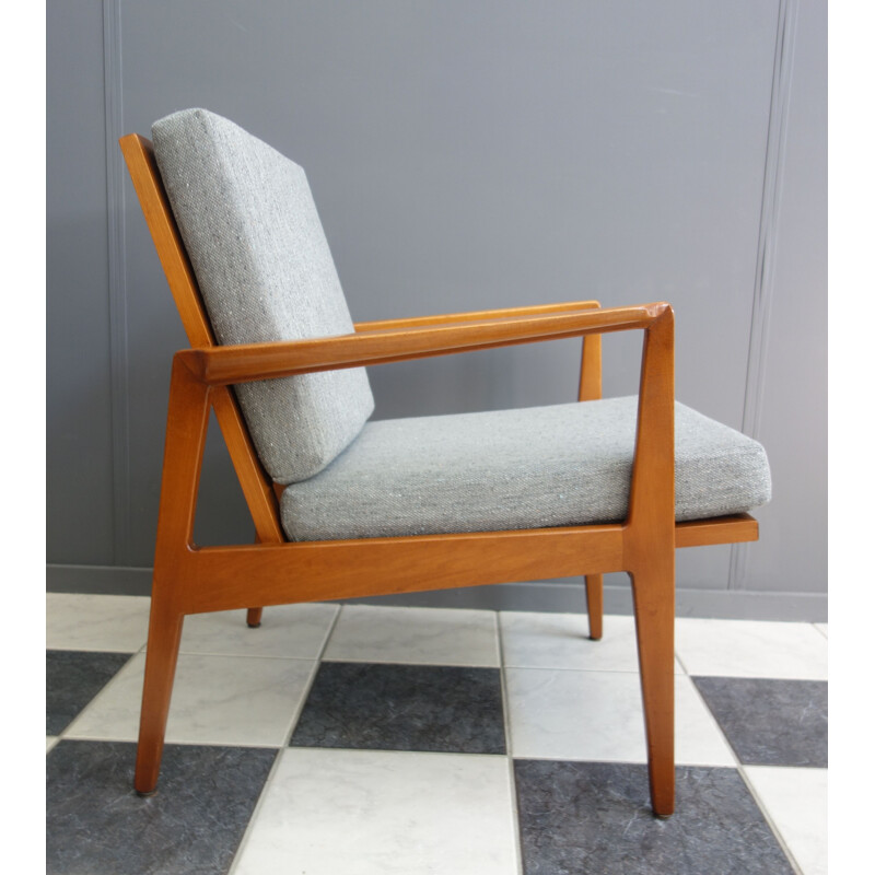 Vintage grey armchair 1960