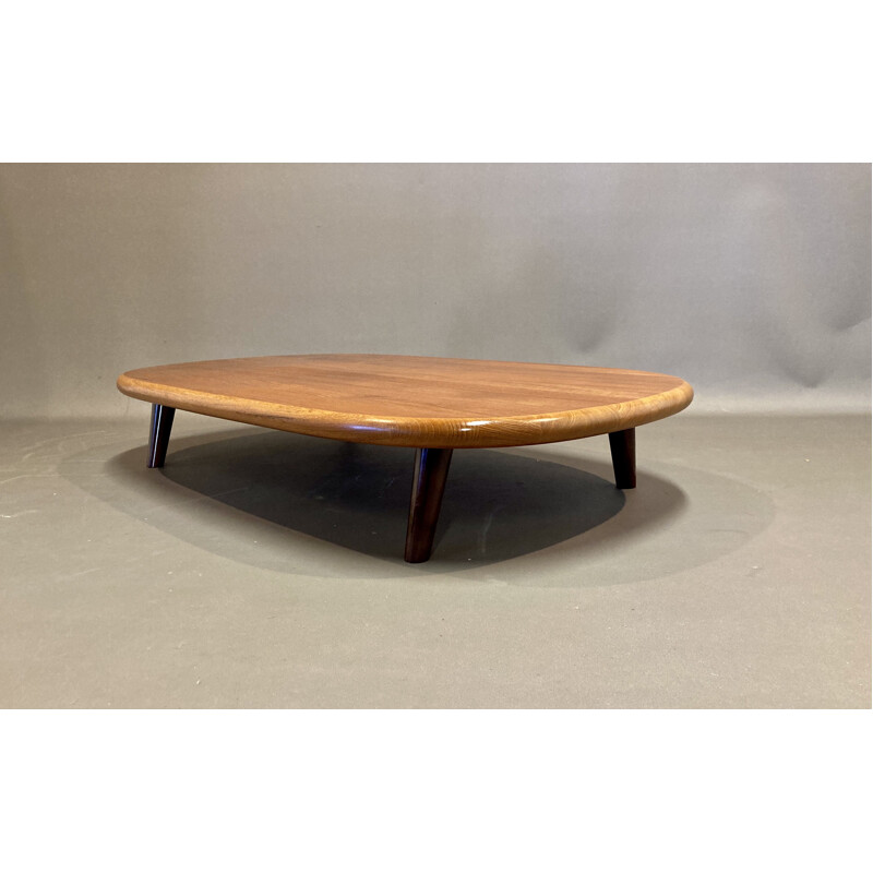 Table basse vintage estampille scandinave 1950