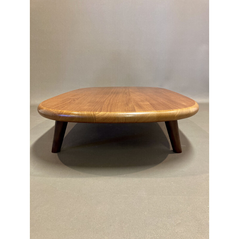 Table basse vintage estampille scandinave 1950