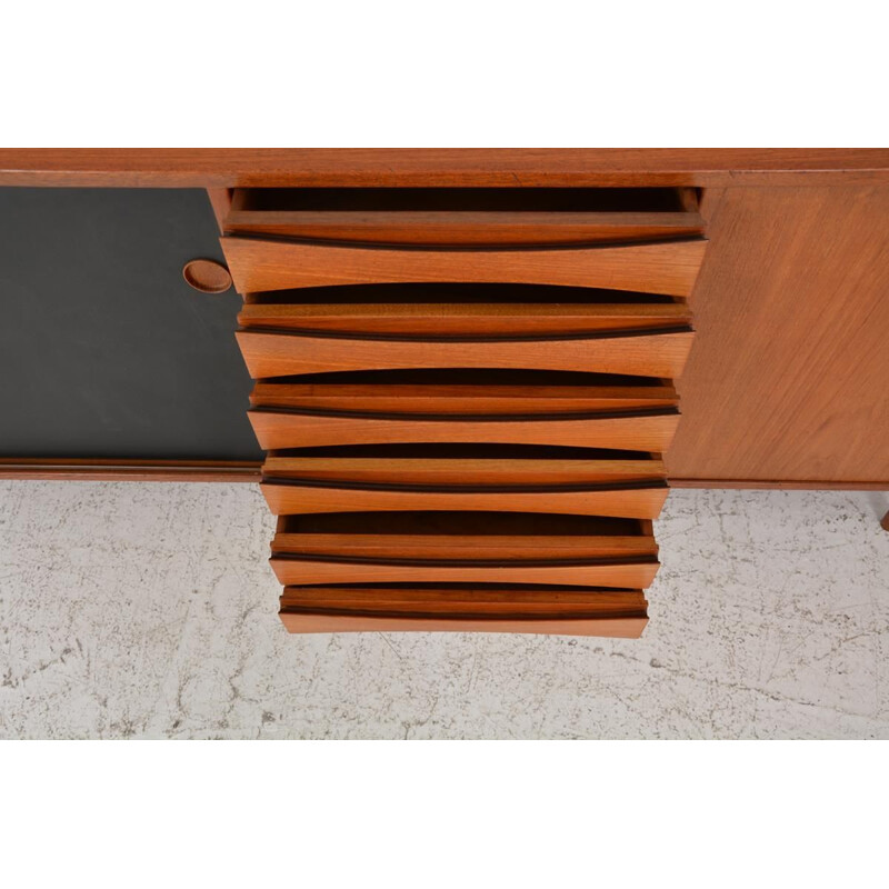 Vintage teak sideboard by Arne Vodder by Sibast Denmark 1950