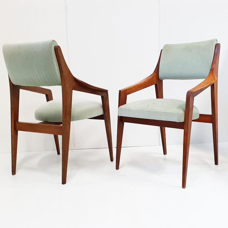 Pair of vintage Scandinavian armchairs 1960s