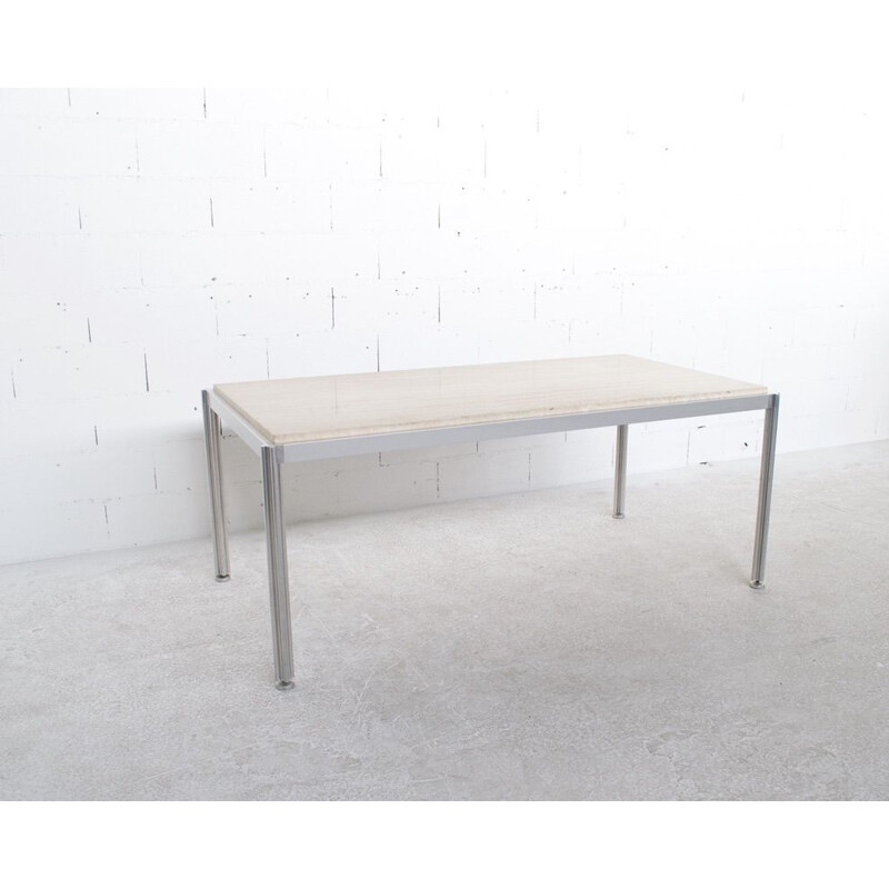 Vintage desk table by Georges Ciancimino 1970s