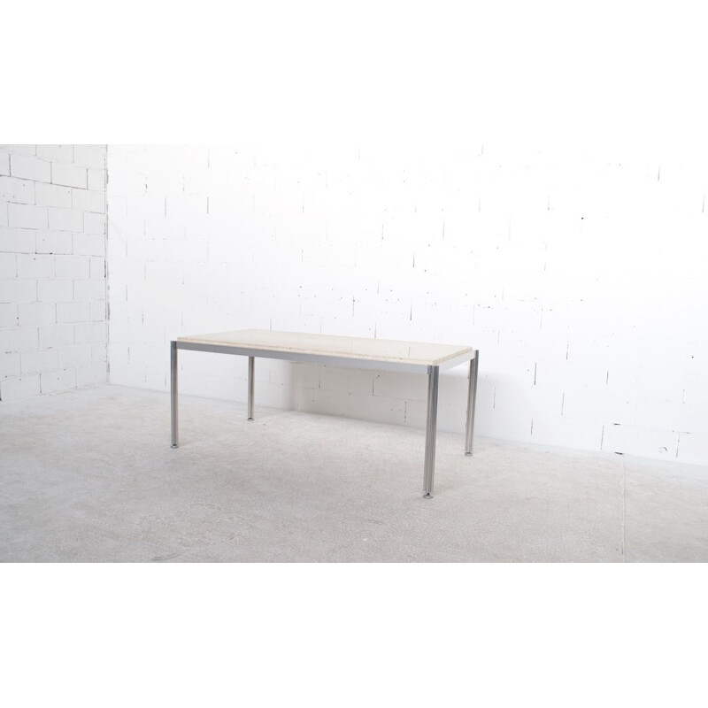 Vintage desk table by Georges Ciancimino 1970s