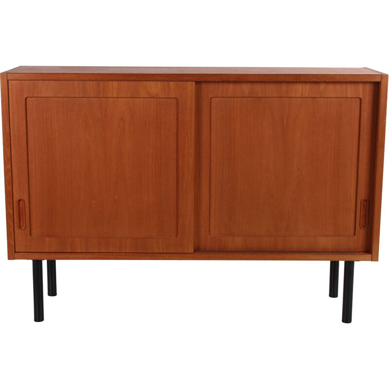 Vintage Poul Hundevad teak sideboard Danish 1960s