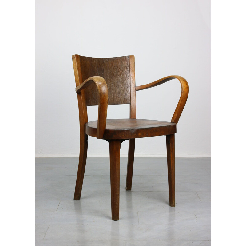 Pair of vintage Bentwood Armchairs by Michael Thonet 1930s