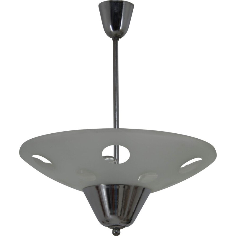 Vintage Bauhaus pendant lamp by Franta Anyz for Napako 1940