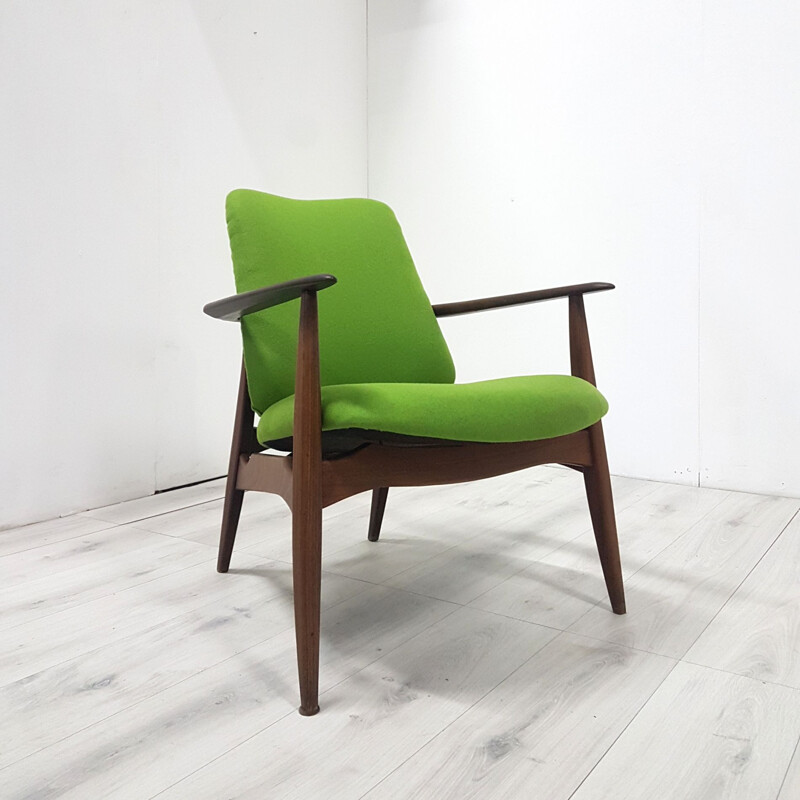 Mid century Tolga lounge chair by Louis van Teeffelen for WéBé Netherlands 1960s