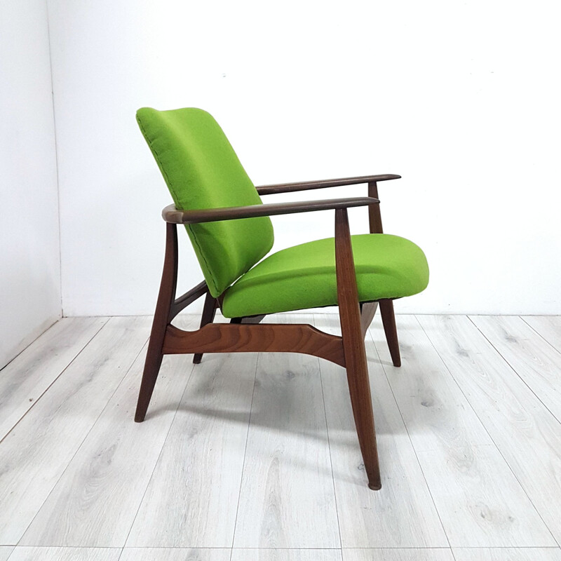 Mid century Tolga lounge chair by Louis van Teeffelen for WéBé Netherlands 1960s