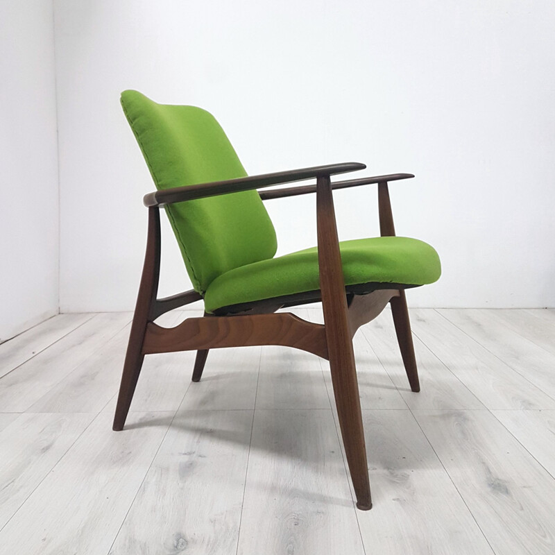 Mid century Tolga lounge chair by Louis van Teeffelen for WéBé Netherlands 1960s