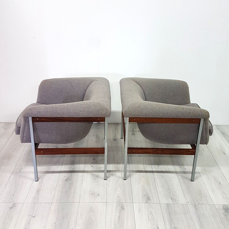 Pair of vintage armchairs by Geoffrey Harcourt for Artifort Netherlands 1960s