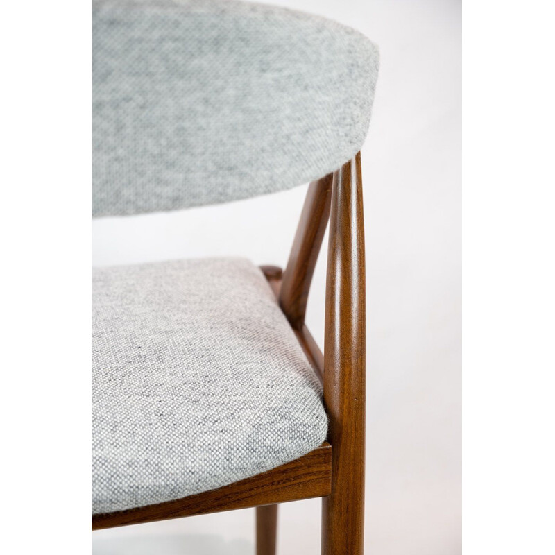 Set of 6 vintage dining room chairs by Kai Kristiansen & Schou Andersen 1960s