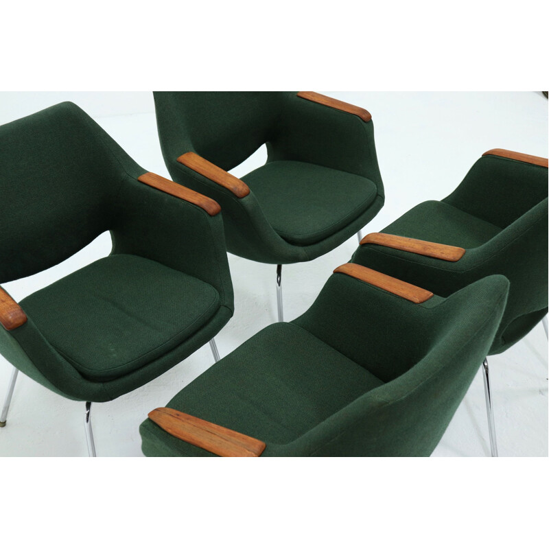 Set of 4 vintage Kilta Chairs by Olli Mannermaa for Martela 1960s