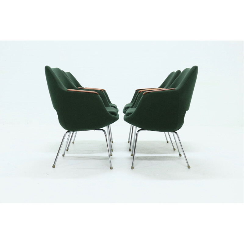 Set of 4 vintage Kilta Chairs by Olli Mannermaa for Martela 1960s