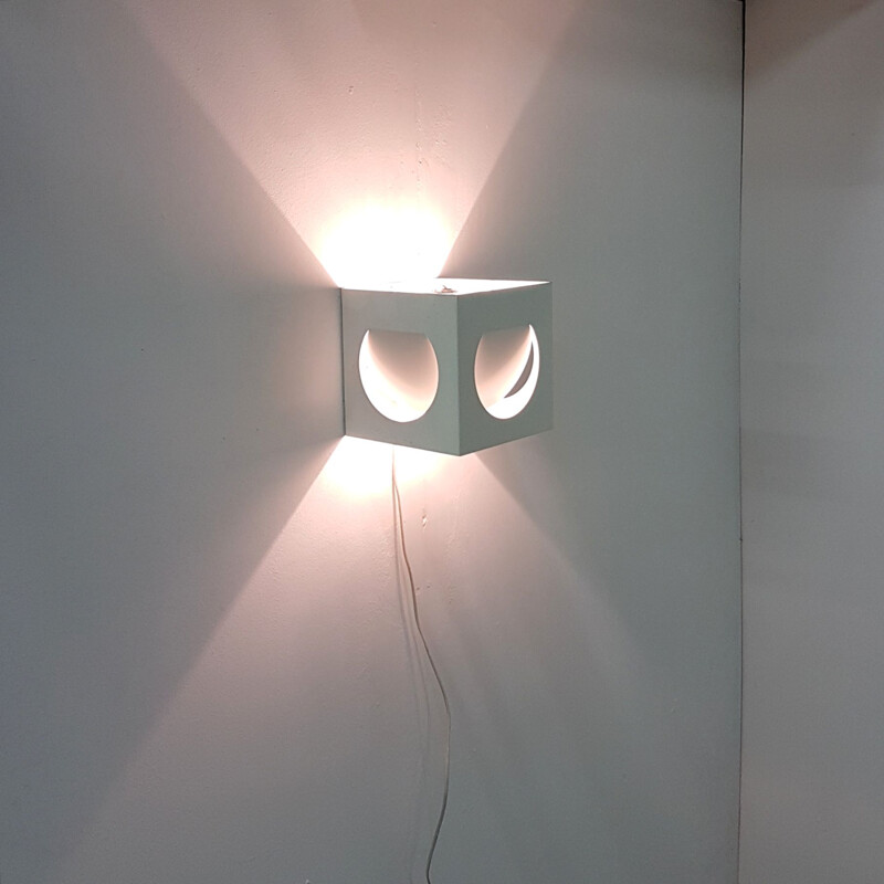 Vintage Modernist wall lamp by Shogo Suzuki for Stockmann Orno Finland 1960s