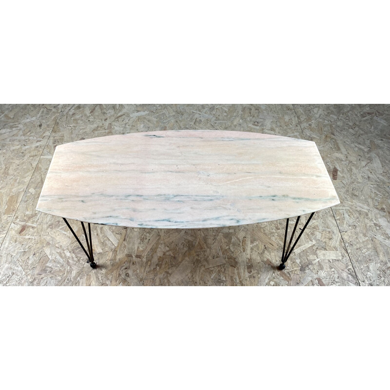 Vintage marble coffee table 1970