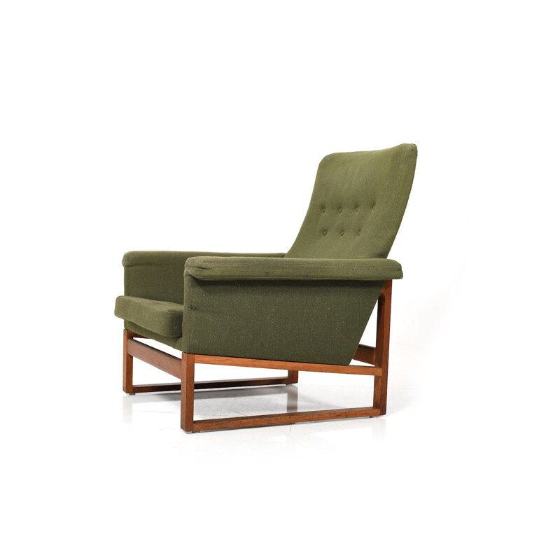 Fauteuil lounge vintage de Borge Mogensen pour Fredericia Stolefabrik 1950