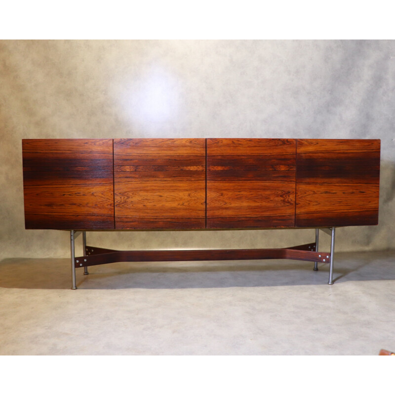 Vintage rooswood sideboard by Rudolf Glatzel for Fristho 1960s