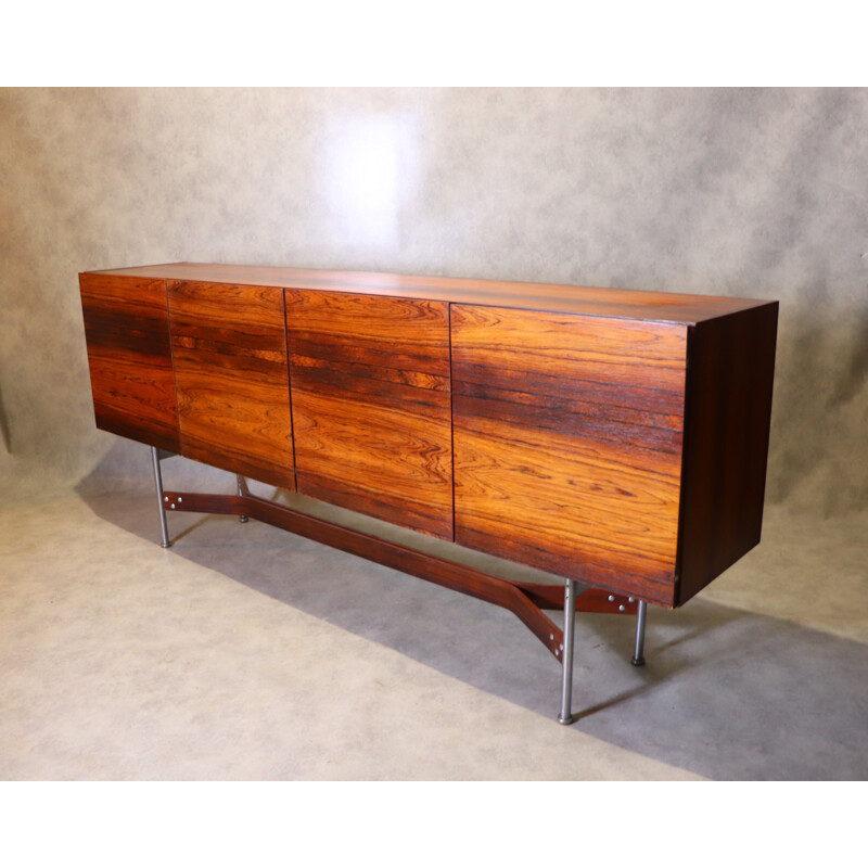 Vintage rooswood sideboard by Rudolf Glatzel for Fristho 1960s