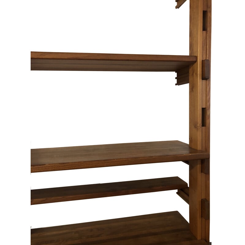 Vintage bookcase by Pierre Chapo 1960s