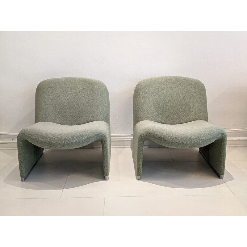 Pair of vintage Alky armchairs by Giancarlo Piretti