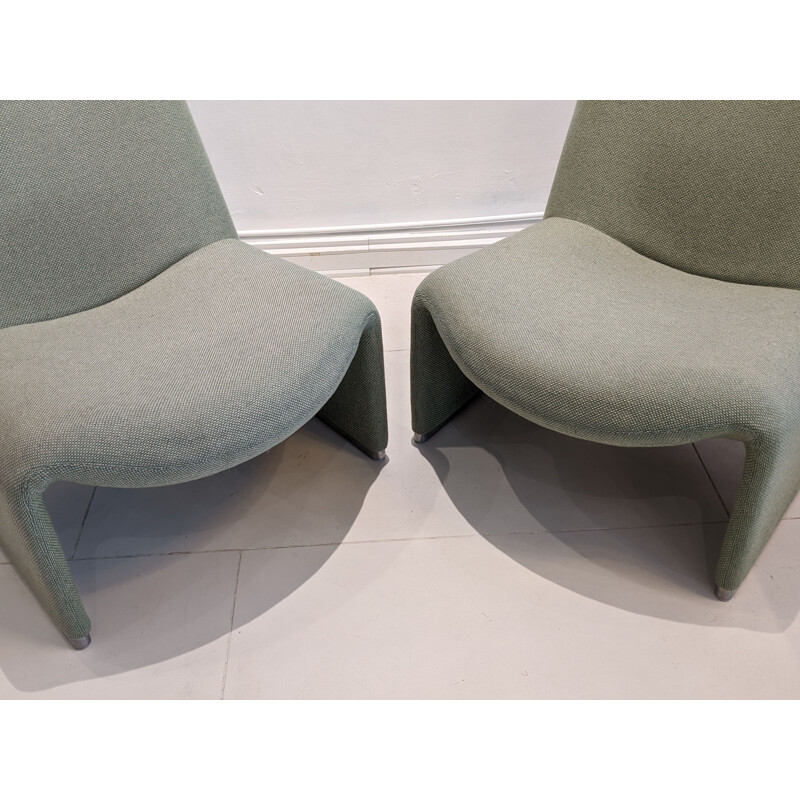 Pair of vintage Alky armchairs by Giancarlo Piretti