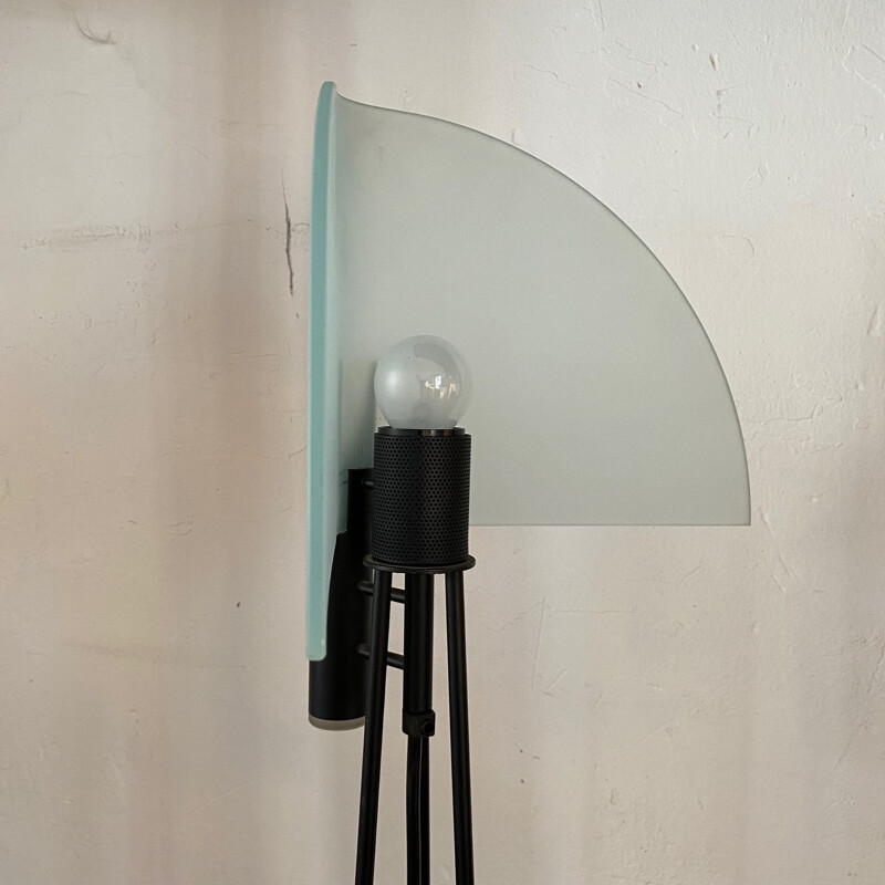 Large vintage table lamp by Maurizio Ferrari for Solzi Luce 1967