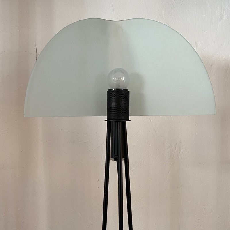 Large vintage table lamp by Maurizio Ferrari for Solzi Luce 1967