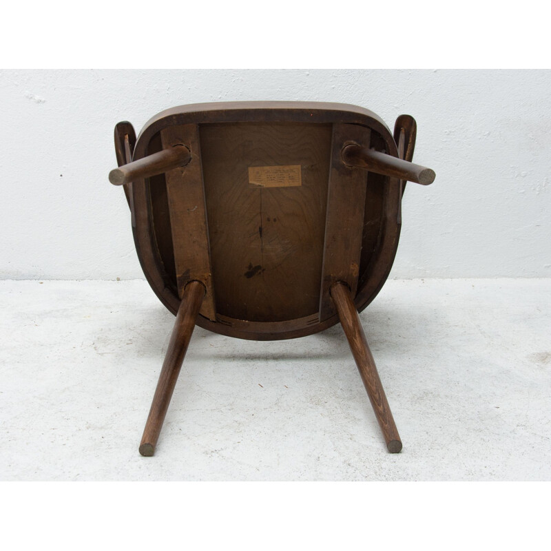 Ein Paar Vintage-Sessel aus gebogenem Sperrholz von Oswald Haerdtl für Ton 1960