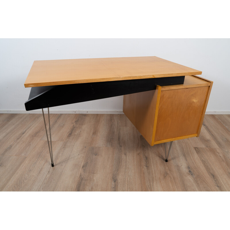 Vintage hairpin desk by Cees Braakman